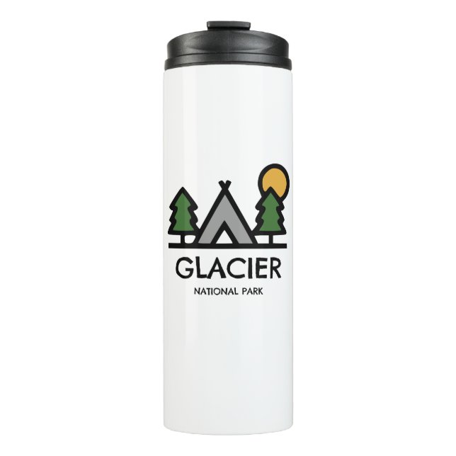 Glacier National Park Thermal Tumbler (Front)