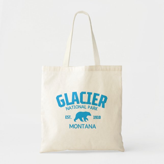 Glacier National Park Tote Bag (Front)