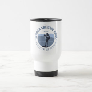Glacier National Park Travel Mug