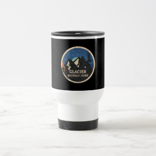 Glacier National Park Travel Mug