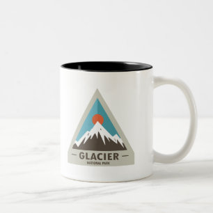 Glacier National Park Two-Tone Coffee Mug