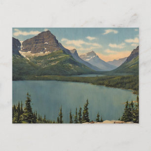 Glacier national park USA Postcard (1)