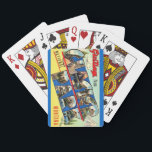 Glacier Park Greetings Postcard Playing Cards<br><div class="desc">Wonderful vintage postcard greetings from Glacier National Park repurposed!</div>