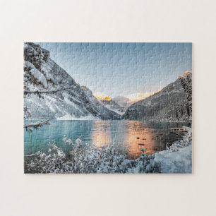 Glacier Park Winter Jigsaw Puzzle