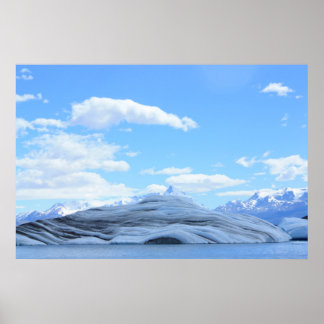 Glacier Patagonia Poster