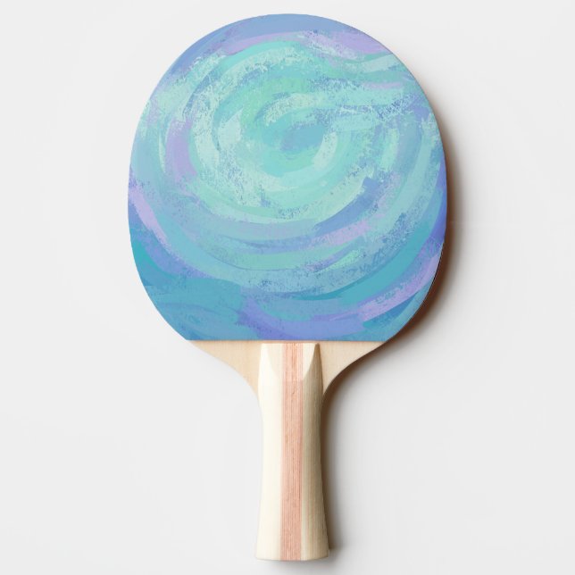 Glacier Ping Pong Paddle (Back)