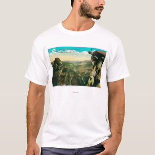Glacier Point, Half Dome, and Yosemite Valley T-Shirt
