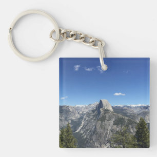 Glacier Point Half Dome Yosemite Colour Photo Key Ring