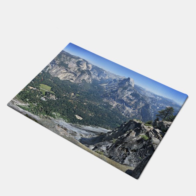 Glacier Point Panorama - Yosemite Valley Doormat (Angled)