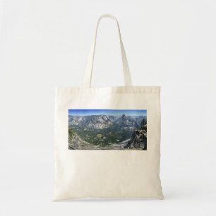 Glacier Point Panorama - Yosemite Valley Tote Bag