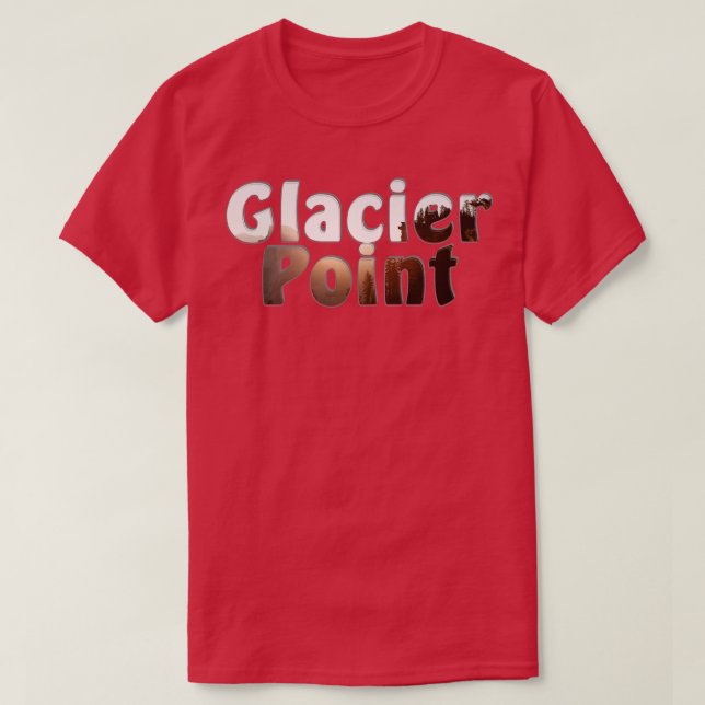 Glacier Point T-Shirt (Design Front)