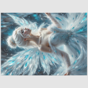 Glacier Queen Frost Fairy Winter Decoupage Paper