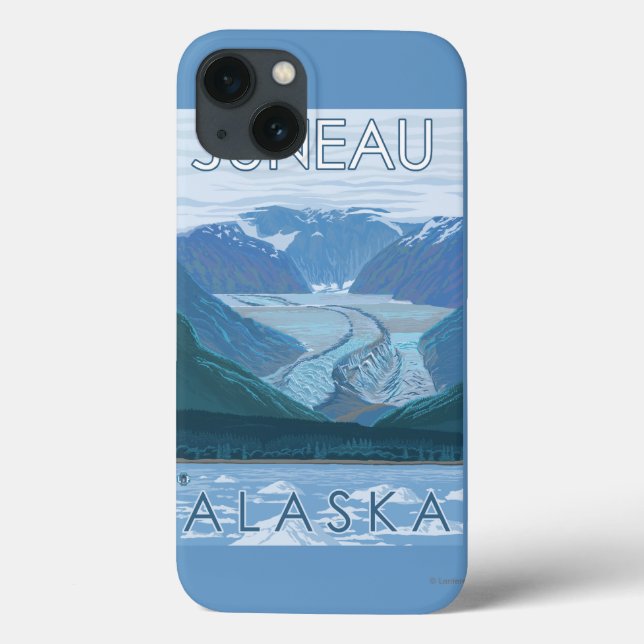 Glacier Scene - Juneau, Alaska Case-Mate iPhone Case (Back)