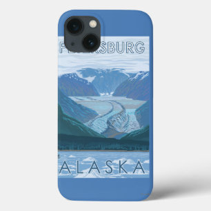 Glacier Scene - Petersburg, Alaska iPhone 13 Case