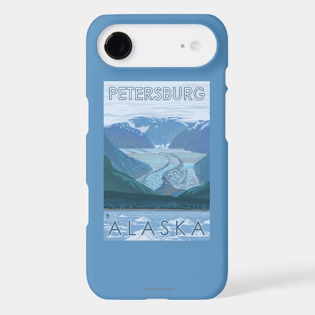 Glacier Scene - Petersburg, Alaska Case-Mate iPhone Case (Back)