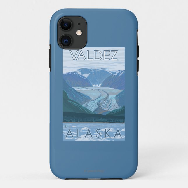 Glacier Scene - Valdez, Alaska Case-Mate iPhone Case (Back)