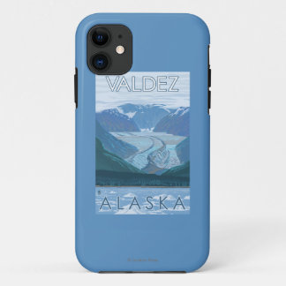 Glacier Scene - Valdez, Alaska iPhone 11 Case