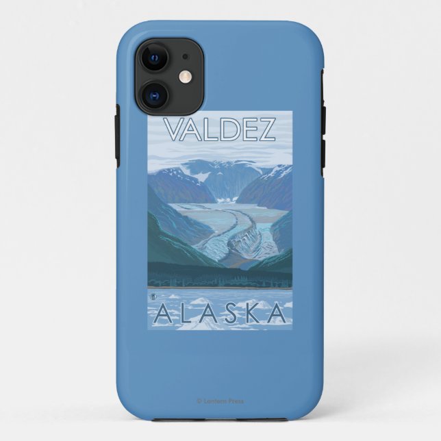 Glacier Scene - Valdez, Alaska Case-Mate iPhone Case (Back)