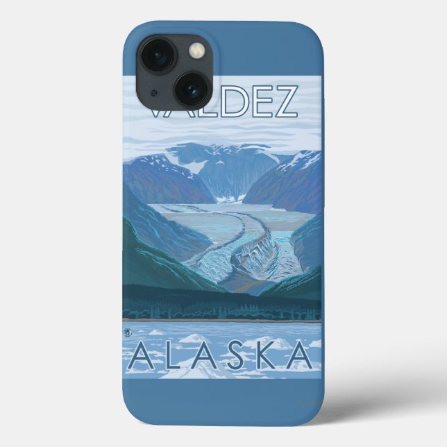 Glacier Scene - Valdez, Alaska Case-Mate iPhone Case (Back)