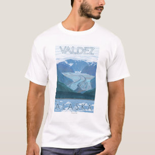 Glacier Scene - Valdez, Alaska T-Shirt