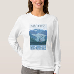 Glacier Scene - Valdez, Alaska T-Shirt
