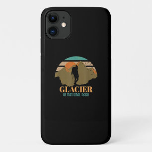 Glacier US National Park Montana Travel Camping iPhone 11 Case