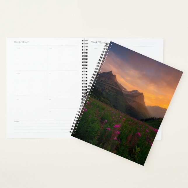 Glacier Wildflowers Planner (Display)