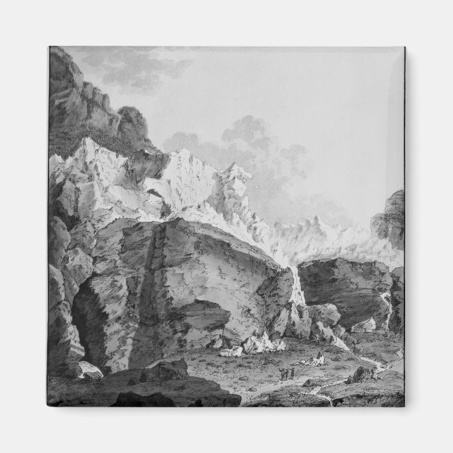 Glaciers of Grindelwald Magnet (Front)