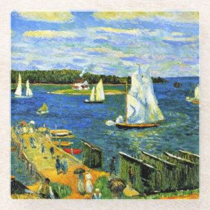 Glackens: Mahone Bay, Glass Coaster
