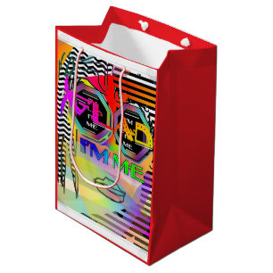 Glad I'm Me Novelty Medium Gift Bag