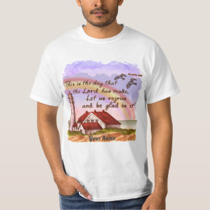 Glad Lighthouse Christian  t-shirt