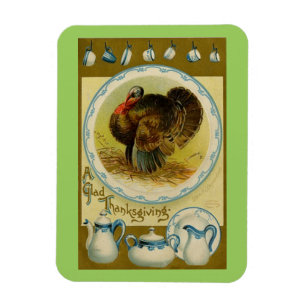 Glad Thanksgiving Turkey Magnet