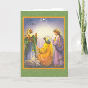 Glad Tidings Holiday Card