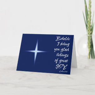 Glad Tidings Holiday Card