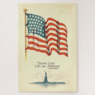 Glad to be American Large Puzzle