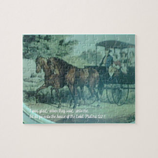 Glad to go to Church Jigsaw Puzzle