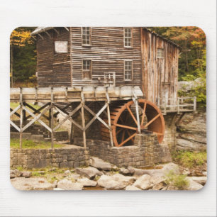 Glade Creek Grist Mill, Babcock State Park, 2 Mouse Mat