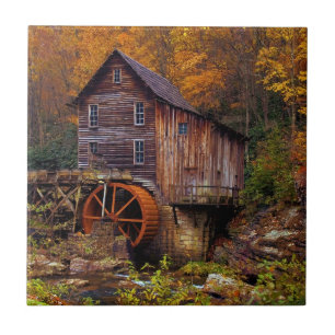 Glade Creek Grist Mill Tile