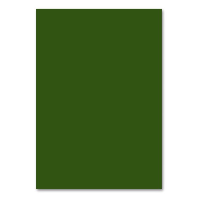 Glade Green,Hazel Green,Highland, Table Number (Front)