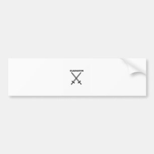 Gladiator Bumper Sticker