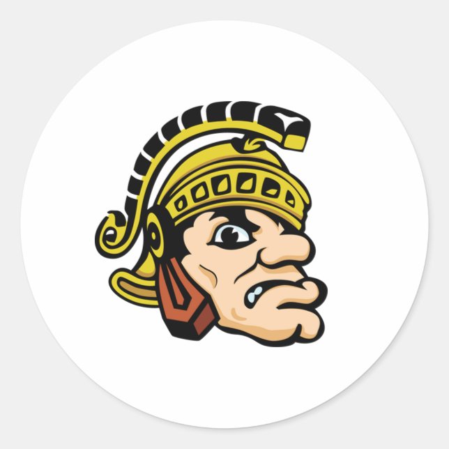 Gladiator Classic Round Sticker (Front)