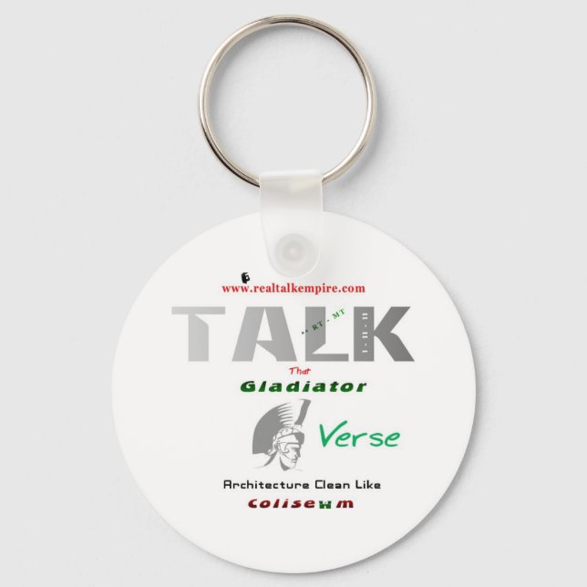 gladiator - key key ring (Front)