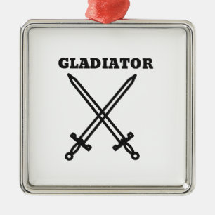 Gladiator Metal Tree Decoration