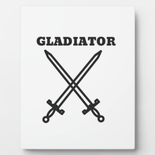 Gladiator Plaque