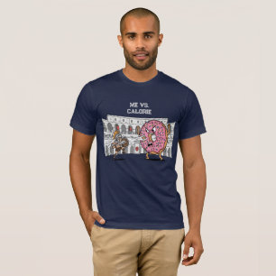 Gladiator vs. Doughnut T-Shirt