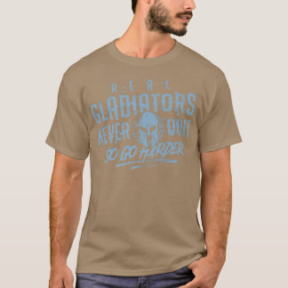 Gladiator Workout Motivation Gym Fitness Mma Spart T-Shirt