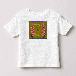 Gladiola Brand Citrus Crate Label Toddler T-Shirt