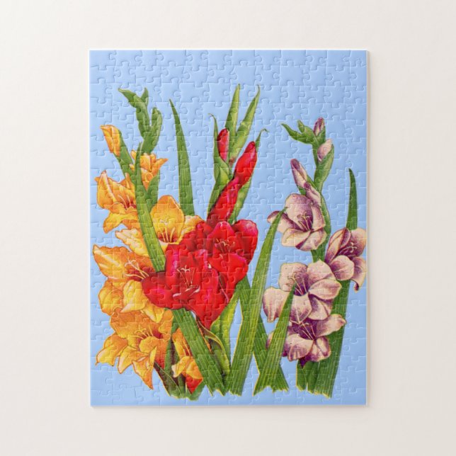 gladiola gladiolus jigsaw puzzle (Vertical)
