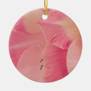Gladiola Petals Ceramic Tree Decoration