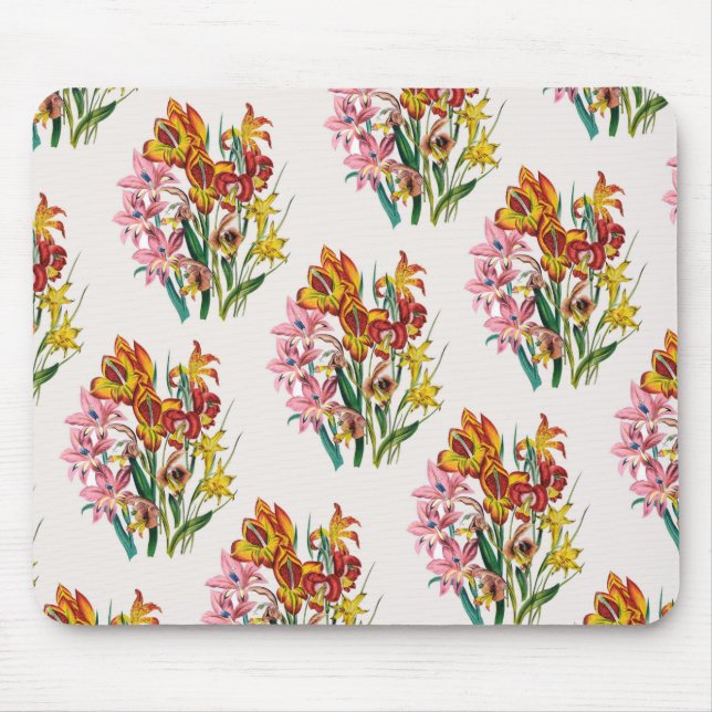 Gladioli Mouse Mat (Front)